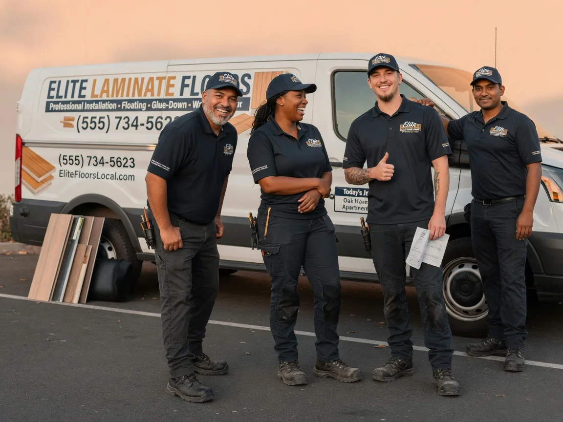 Laminate flooring installation company in Rebuck, PA